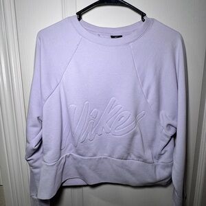 Purple Nike Sweatshirt
